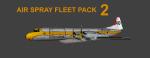FSX/P3D L-188 Electra Air Spray Fleet Texture Pack 2