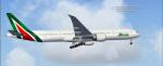 FS2004 Alitalia Boeing 777-3Q8/ER
