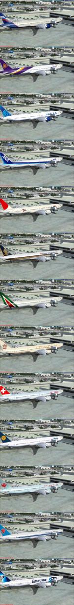 Boeing 777-300ER Ultimate Package (26 High Quality Liveries & GE90 Sound Pack)