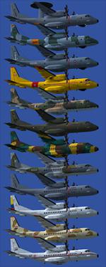 FSX CASA C-295 Multi Livery Pack