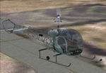 FS2004
                  Bell 47 Metal.