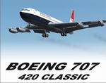 FSX/FS9                  Boeing 707-420 British Airways Textures only