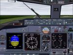 FS2000
                  Boeing 737-800 NG panel.