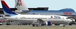 FS2000
                  Delta Boeing 737-300 (newest colour scheme)