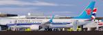 FSX/P3D Boeing 737-Max 8 China Southern package with new Max VC