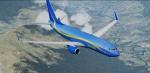 FSX/P3D Boeing 737-800 'Wave' (fictional) BBJ package with 'shine'