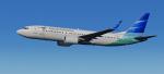 FSX/P3D Boeing 737-Max 8 Garuda Indonesia package with new Max VC
