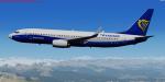 FSX/P3D Boeing 737-800 Ryanair Dreamliner livery package