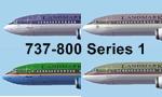 FS2004/FS2002 Boeing 737-800 Textures Pack 1