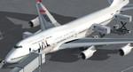 Boeing 747-400  JAL Japan Airlines package