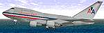 FS98
                  amercan airlines Boeing 747-SP