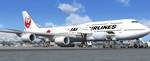 Boeing 747-8i Japan Airlines (JAL) package