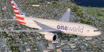 FSX/P3D Boeing 777-200ER American Airlines OneWorld 2021 Package
