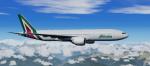 FSX/P3D Boeing 777-200ER Alitalia Updated Package