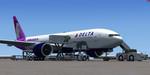 Delta Hawaiian Boeing 777-200LR with Virtual Cockpit