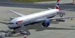 Boeing 777-300ER British Airways G-STBH with Virtual Cockpit and FMC 