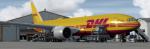 FSX/P3D Boeing 777F DHL Aviation Cargo package Updated