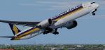 FSX/P3D Boeing 787-10 Singapore  Airlines '1000th 787 Dreamliner' package