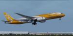 FSX/P3D Boeing 787-9 Scoot with FSX Native 787 VC