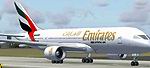 Boeing
                  7e7-800 Emirates Airlines
