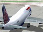 FS2004                  Boeing 747 British Airways 'World Cargo' Textures only