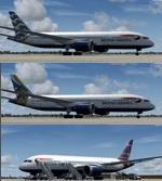 FSX/P3D 3 & 4  Boeing 787-8 British Airways 4 Special Livery package