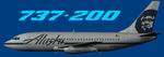 FS2002
                  Alaska Airlines Boeing 737-200 