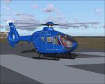 FS2004/FSX EC-135 Blue Civil G-WHIN Textures