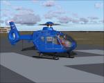 FS2004/FSX EC-135 Blue Civil OE-XQK Textures