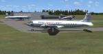 FSX/FS2004 Braniff DC-6 delivery textures
