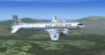 FSX/FS2004 Braniff DC-6 delivery textures