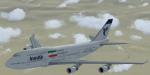 Boeing 747-400 IranAir Texture HD