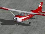 FS2002
                  C 172 Repaint in racing colors, textures only
