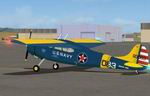 FS2004                  Cessna 195B - Fictional US Navy Textures only