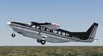 FS2004
                  Cessna Grand Caravan 208B black & grey repaint