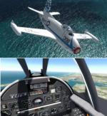 North American FJ-1 Fury Package for FSX and P3D4 (fixed radio stack)