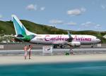 FS2004 Caribbean Airlines Boeing 737-800