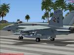 FSX                     F/A-18E Super Hornet VFA-211 Checkmates Textures Only 
