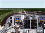 FS2000
                  Cessna Citation Jet panel with internal views