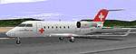 FS98
                  Swissair Bombardier Challenger 601-3A