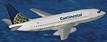 Continental
                  Boeing 737-200