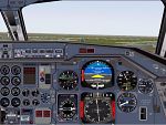 FS2000
                  High realistic panel for the DC 9, Co-pilot view