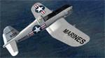 Alpha Bleu Ciel French Chance Vought F4U-7 Corsair Patch