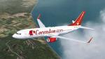 Overland FS2004 Boeing 737-800 Corendon Airlines Textures