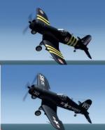 Vought F4U-6 AU-1, F4U-7_Corsair P3D4 ( & FSX)