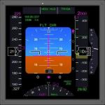 FSX 777 style PFD, Nav, EICAS and Chart