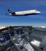 FSX/P3D Bombardier CRJ-200 FSX Native Package