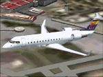FS2002
                  Bombardier CRJ-200 ER 50 passenger Regional jet. Reg ID: N17217
                  of Mesa Airlines