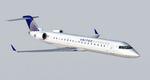 FS2004 CRJ-700 United Express 3 livery pack