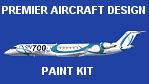 FS2004
                  Premier Aircraft Design CRJ700 Paint Kit 